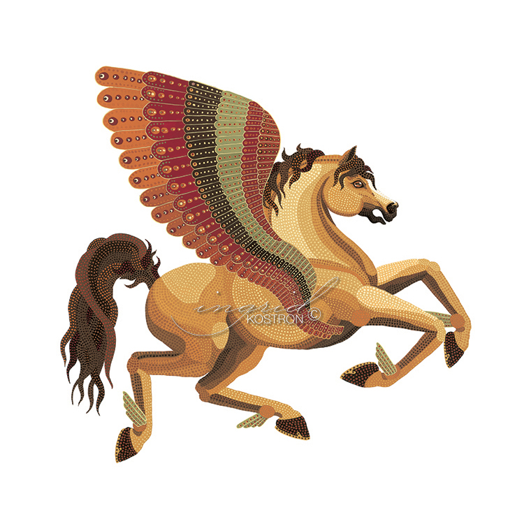 Pegasus from the carousel series